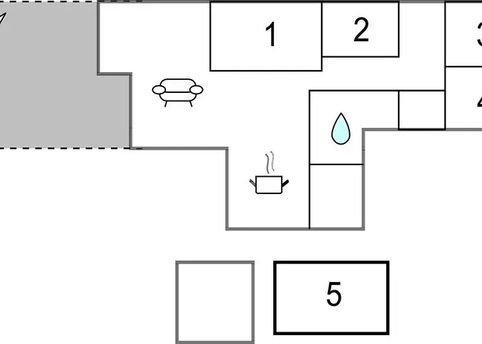 Дом отдыха 4 Bedroom Beautiful In